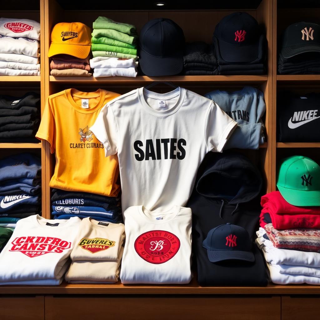Custom branded apparel